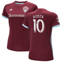 Load image into Gallery viewer, Kellyn Acosta Colorado Rapids Women's 2018 Primary Player Jersey – Burgundy