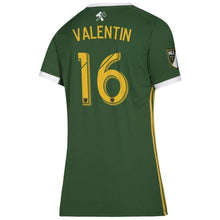 Load image into Gallery viewer, Zarek Valentin Portland Timbers Women's 2019 Primary Player Jersey – Green