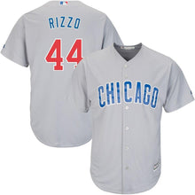 Load image into Gallery viewer, Anthony Rizzo Chicago Cubs Majestic Official Cool Base Player Jersey - Gray