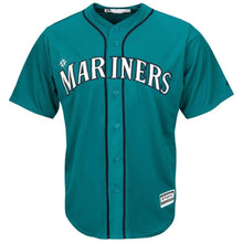 Load image into Gallery viewer, Kyle Seager Seattle Mariners Majestic Cool Base Player Jersey - Northwest Green