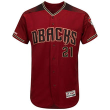 Load image into Gallery viewer, Zack Greinke Arizona Diamondbacks Majestic Alternate Collection Flex Base Player Jersey