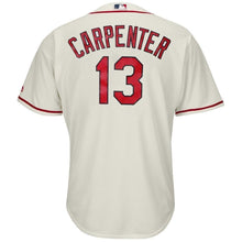 Load image into Gallery viewer, Matt Carpenter St. Louis Cardinals Majestic Alternate Cool Base Player Jersey – Cream/Red