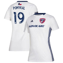 Load image into Gallery viewer, Paxton Pomykal FC Dallas Women's 2019 Secondary Player Jersey – White