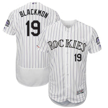 Load image into Gallery viewer, Charlie Blackmon Colorado Rockies Majestic Home Flex Base Collection Player Jersey – White