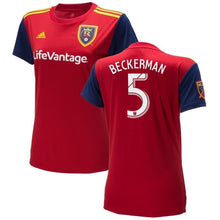 Load image into Gallery viewer, Kyle Beckerman Real Salt Lake Women's 2018 Primary Player Jersey – Red
