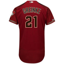 Load image into Gallery viewer, Zack Greinke Arizona Diamondbacks Majestic Alternate Collection Flex Base Player Jersey