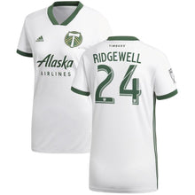 Load image into Gallery viewer, Liam Ridgewell Portland Timbers Women's 2018 Secondary Player Jersey – White