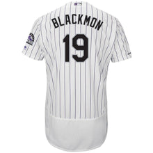 Load image into Gallery viewer, Charlie Blackmon Colorado Rockies Majestic Home Flex Base Collection Player Jersey – White