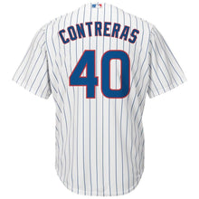 Load image into Gallery viewer, Willson Contreras Chicago Cubs Majestic Official Cool Base Player Jersey - White