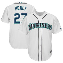 Load image into Gallery viewer, Ryon Healy Seattle Mariners Majestic Home Cool Base Player Jersey – White