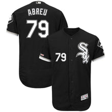 Load image into Gallery viewer, Jose Abreu Chicago White Sox Majestic Home Flex Base Collection Player Jersey - White/Black