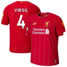 Load image into Gallery viewer, Virgil Van Dijk Liverpool New Balance 2019/20 Home Player Jersey – Red