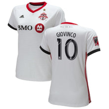 Load image into Gallery viewer, Sebastian Giovinco Toronto FC Women's 2018 Secondary Player Jersey – White