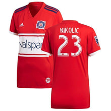 Load image into Gallery viewer, Nemanja Nikolic Chicago Fire Women's 2018 Primary Player Jersey – Red