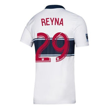 Load image into Gallery viewer, Yordy Reyna Vancouver Whitecaps FC 2019 Hoop Player Jersey – White