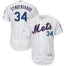 Load image into Gallery viewer, Noah Syndergaard New York Mets Majestic Alternate Collection Flex Base Jersey - Royal/White