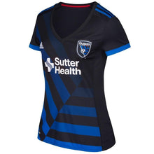 Load image into Gallery viewer, Simon Dawkins San Jose Earthquakes Women's 2017/18 Primary Jersey - Black