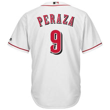 Load image into Gallery viewer, Jose Peraza Cincinnati Reds Majestic Home Cool Base Replica Player Jersey - White