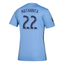 Load image into Gallery viewer, Ronald Matarrita New York City FC Women's 2019 Primary Player Jersey - Blue
