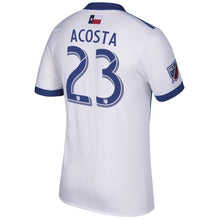 Load image into Gallery viewer, Kellyn Acosta FC Dallas 2017/18 Secondary Jersey - Blue