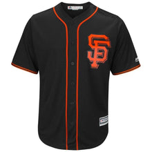 Load image into Gallery viewer, Joe Panik San Francisco Giants Majestic Cool Base Player Jersey - Cream/Black