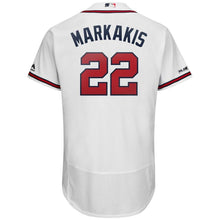 Load image into Gallery viewer, Nick Markakis Atlanta Braves Majestic 2019 Home Collection Flex Base Player Jersey – White