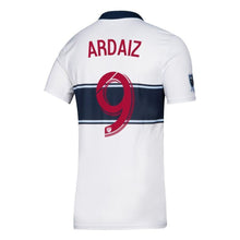 Load image into Gallery viewer, Joaquín Ardaiz Vancouver Whitecaps FC 2019 Hoop Player Jersey – White