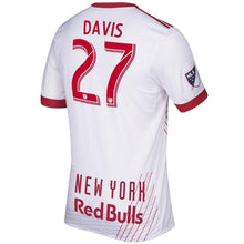 Load image into Gallery viewer, Sean Davis New York Red Bulls 2017/18 Primary Jersey - White
