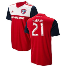 Load image into Gallery viewer, Michael Barrios FC Dallas 2018 Primary Player Jersey – Red