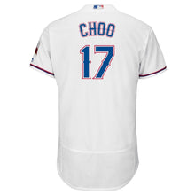 Load image into Gallery viewer, Shin-Soo Choo Texas Rangers Majestic Home Flex Base Collection Player Jersey - White