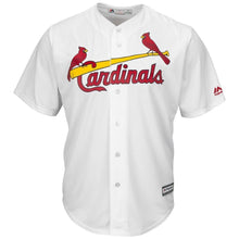 Load image into Gallery viewer, Paul DeJong St. Louis Cardinals Majestic Alternate Cool Base Player Jersey – Horizon Blue/White