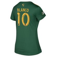 Load image into Gallery viewer, Sebastián Blanco Portland Timbers Women's 2017/18 Primary Jersey - Green