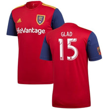 Load image into Gallery viewer, Justen Glad Real Salt Lake 2018 Primary Player Jersey – Red