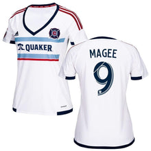 Load image into Gallery viewer, Mike Magee Chicago Fire SC Women's 2015 Secondary Jersey - White