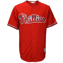 Load image into Gallery viewer, Maikel Franco Philadelphia Phillies Majestic Cool Base Player Jersey - White/Red
