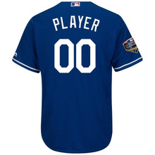 Load image into Gallery viewer, Los Angeles Dodgers Majestic 2018 World Series Cool Base Custom Jersey – White