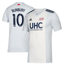 Load image into Gallery viewer, Teal Bunbury New England Revolution 2019 Colonial Player Jersey – White