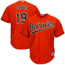 Load image into Gallery viewer, Chris Davis Baltimore Orioles Majestic Alternate Official Cool Base Player Jersey - Orange/White