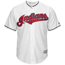 Load image into Gallery viewer, Cleveland Indians Majestic Alternate 2019 Cool Base Team Jersey – White/Scarlet