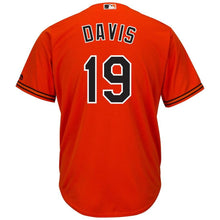 Load image into Gallery viewer, Chris Davis Baltimore Orioles Majestic Alternate Official Cool Base Player Jersey - Orange/White