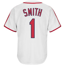 Load image into Gallery viewer, Ozzie Smith St. Louis Cardinals Majestic Cool Base Cooperstown Collection Player Jersey - White