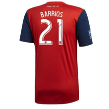 Load image into Gallery viewer, Michael Barrios FC Dallas Women's 2018 Primary Player Jersey – Red