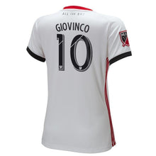 Load image into Gallery viewer, Sebastian Giovinco Toronto FC Women's 2018 Secondary Player Jersey – White