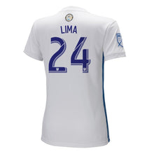 Load image into Gallery viewer, Nick Lima San Jose Earthquakes Women's 2018 Secondary Player Jersey – White