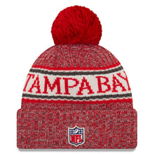 Load image into Gallery viewer, Tampa Bay Buccaneers New Era 2019 Knit Hat – Red