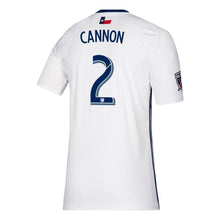 Load image into Gallery viewer, Reggie Cannon FC Dallas 2019 Secondary Player Jersey – White