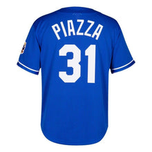 Load image into Gallery viewer, Mike Piazza Los Angeles Dodgers Mitchell &amp; Ness Cooperstown Collection Mesh Batting Practice Jersey - Royal