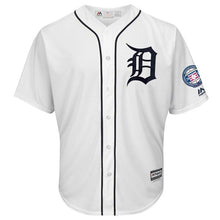 Load image into Gallery viewer, Jack Morris Detroit Tigers Majestic Hall of Fame Induction Patch Cool Base Jersey – White