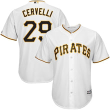 Load image into Gallery viewer, Pittsburgh Pirates Francisco Cervelli Majestic Jersey - Black/White