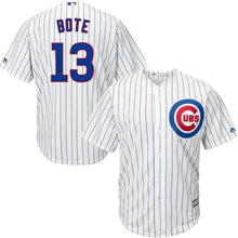 Load image into Gallery viewer, David Bote Chicago Cubs Majestic Home Official Cool Base Player Jersey - White/Royal